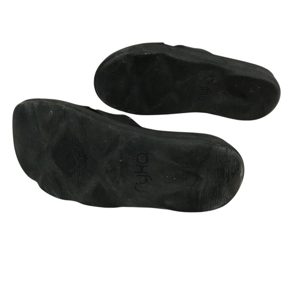 Ryka Black Sandals Sleek Casual Comfort - Picture 2 of 5